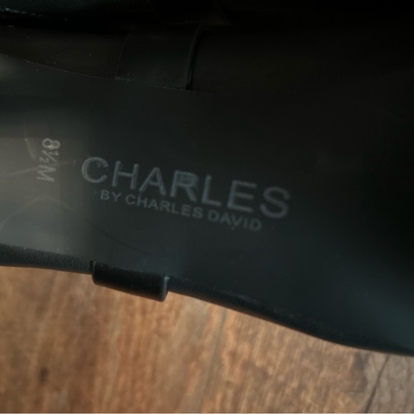 Charles David black hidden platform boot size 8.5.New - Picture 5 of 5